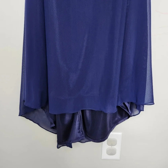 Primavera Prom Dress Size 10 NWT 2-Piece Beaded Style 1594 Midnight Couture - Picture 5 of 16